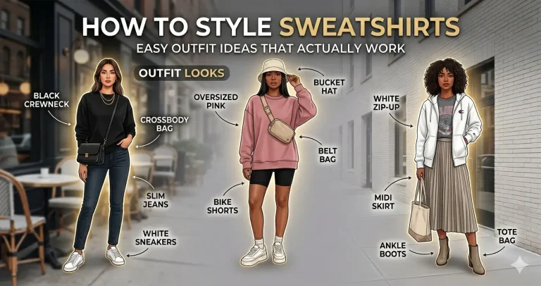 How to Style Sweatshirts