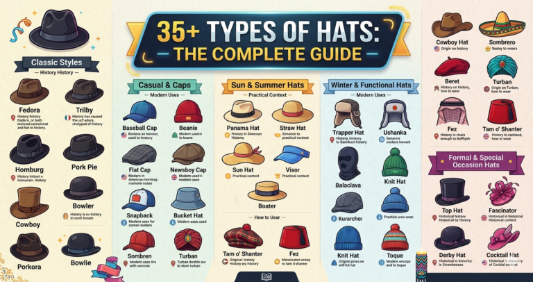 types of hats