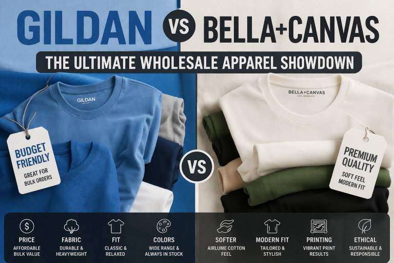 Gildan vs Bella+Canvas