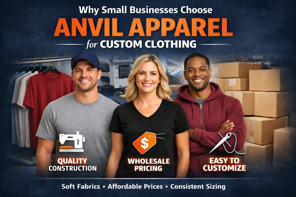 Why Small Businesses Choose Anvil Apparel